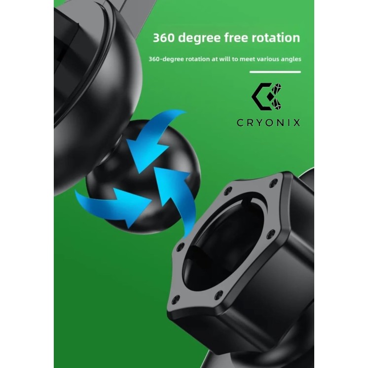 CRYONIX S12 Magnetic Car Phone Charger